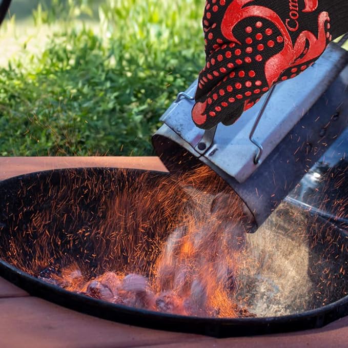 Grilling Gloves Silicone Non-Slip Oven Gloves