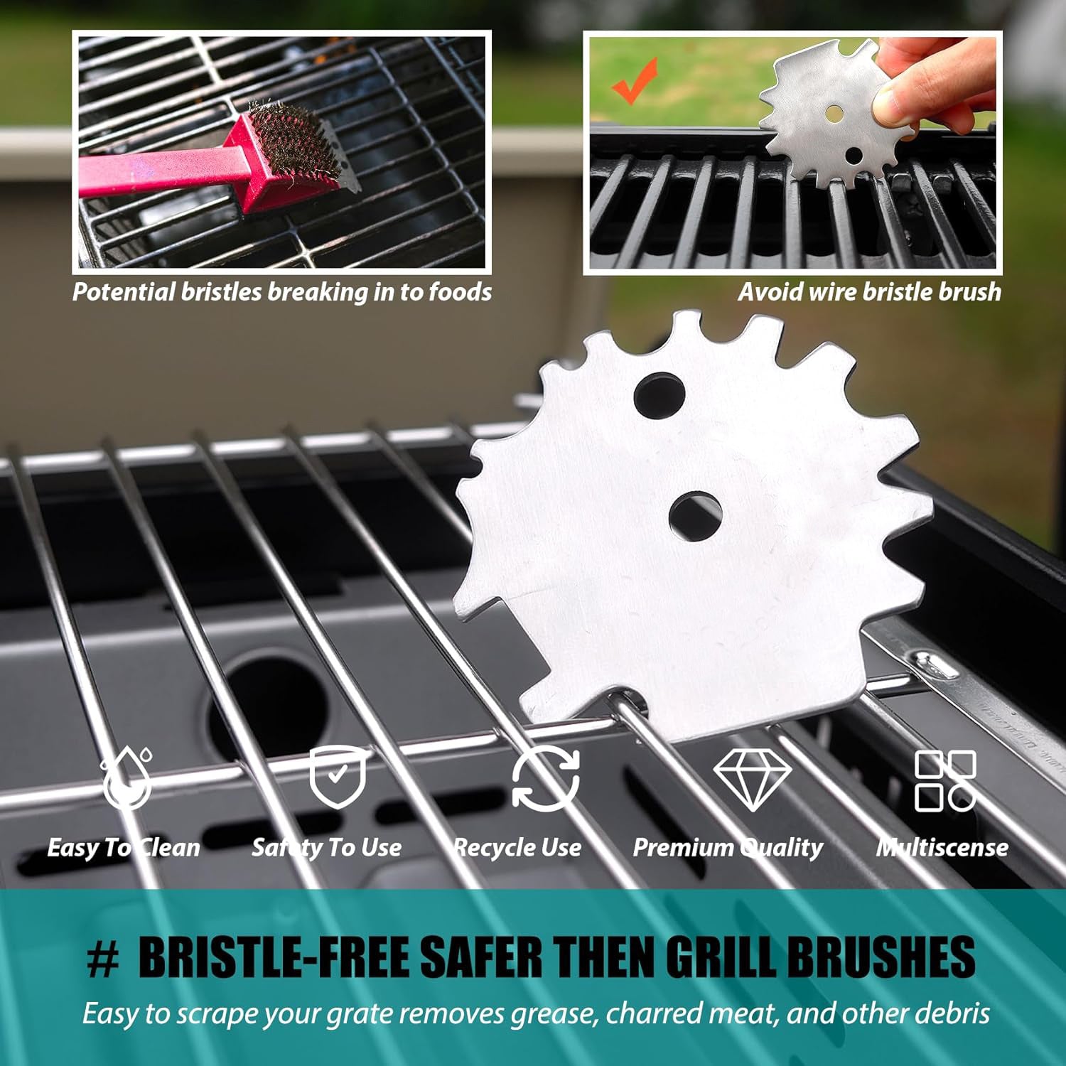 BBQ Grill Scraper
